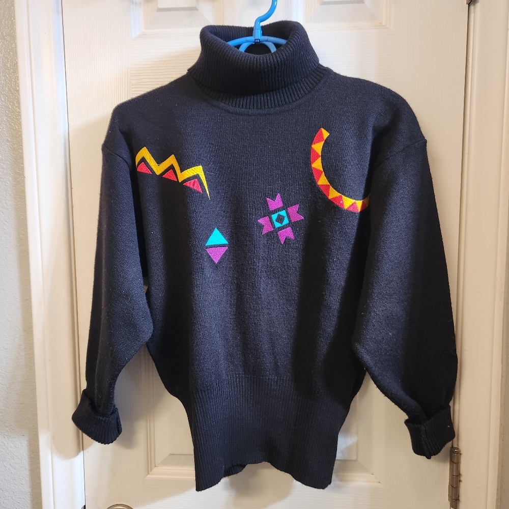 Tyrolia vintage wool blend sweater. Size m